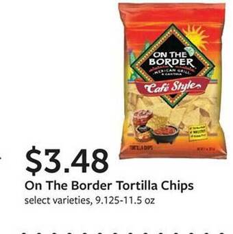 Fareway On the border tortilla chips offer