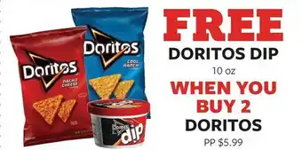Fareway Doritos dip offer