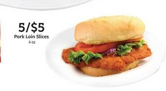 Fareway Pork loin slices offer