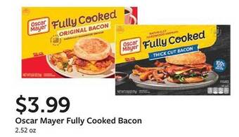 Fareway Oscar mayer fully cooked bacon offer