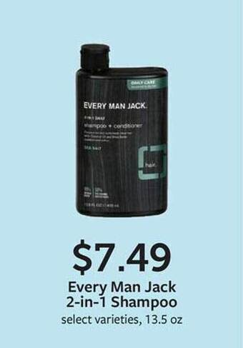 Fareway Every man jack 2-in-1 shampoo offer