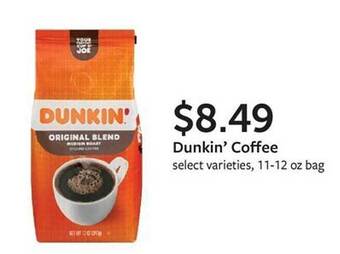 Fareway Dunkin' coffee offer