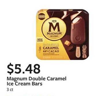 Fareway Magnum double caramel ice cream bars offer