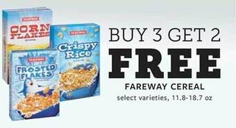 Fareway Fareway cereal offer