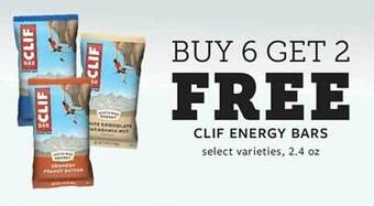 Fareway Clif energy bars offer