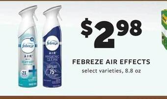 Fareway Febreze air effects offer