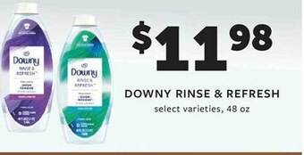 Fareway Downy rinse & refresh offer