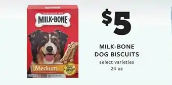 Fareway Milk-bone dog biscuits offer