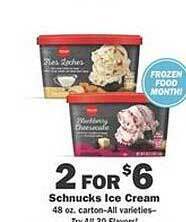 Schnucks Schnucks ice cream offer