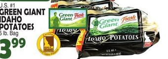 Bravo Supermarkets Green giant idaho potatoes offer