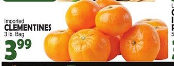 Bravo Supermarkets Clementines offer