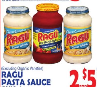 Bravo Supermarkets Ragu pasta sauce offer
