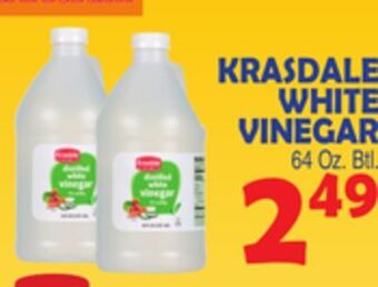 Bravo Supermarkets Krasdale white vinegar offer