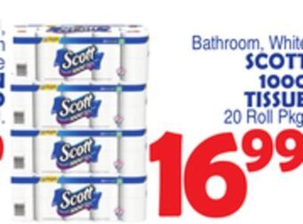 Bravo Supermarkets Scott 1000 tissue offer