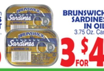 Bravo Supermarkets Brunswick sardines in oil offer