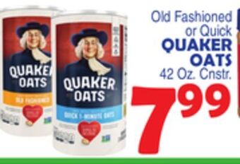 Bravo Supermarkets Quaker oats offer