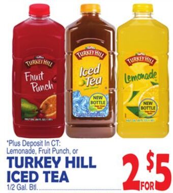 Bravo Supermarkets Turkey hill iced tea offer