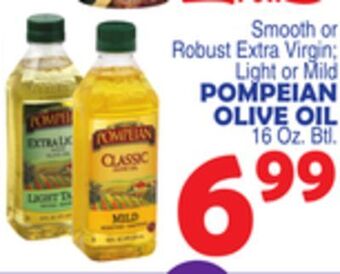 Bravo Supermarkets Pompeian olive oil offer
