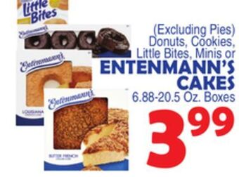Bravo Supermarkets Entenmann's cakes offer