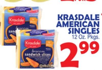 Bravo Supermarkets Krasdale american singles offer