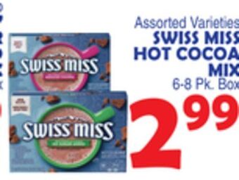 Bravo Supermarkets Swiss miss hot cocoa mix offer