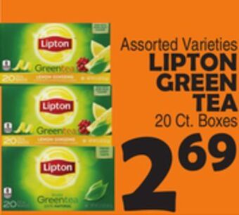 Bravo Supermarkets Lipton green tea offer