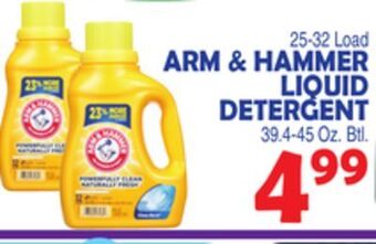 Bravo Supermarkets Arm & hammer liquid detergent offer