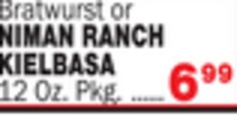 Bravo Supermarkets Niman ranch kielbasa offer