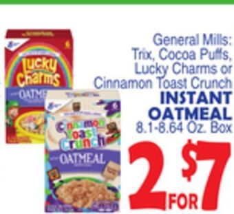 Bravo Supermarkets Instant oatmeal offer
