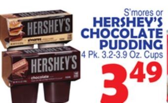 Bravo Supermarkets Hershey's chocolate pudding offer
