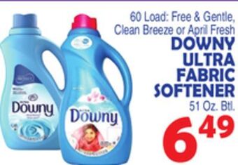Bravo Supermarkets Downy ultra fabric softener offer