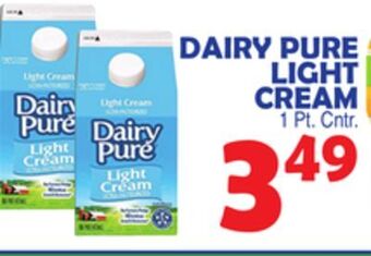 Bravo Supermarkets Dairy pure light cream offer
