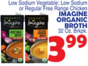 Bravo Supermarkets Imagine organic broth offer