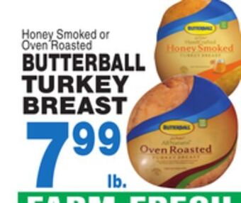 Bravo Supermarkets Butterball turkey breast offer
