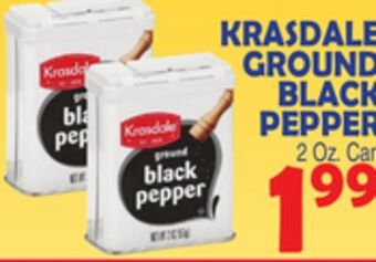 Bravo Supermarkets Krasdale ground black pepper offer