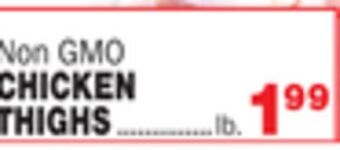 Bravo Supermarkets Non gmo chicken thighs offer
