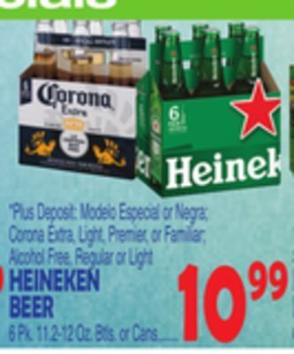 Bravo Supermarkets Heineken beer offer