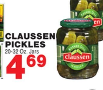 Bravo Supermarkets Claussen pickles offer