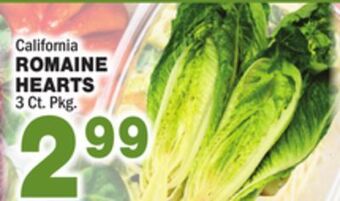 Bravo Supermarkets Romaine hearts offer