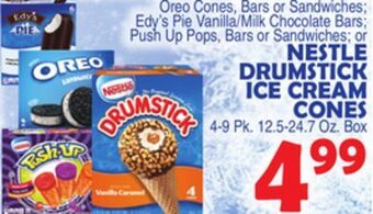 Bravo Supermarkets Nestle drumstick ice cream cones offer