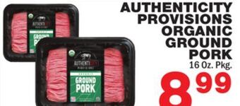 Bravo Supermarkets Authenticity provisions organic ground pork offer