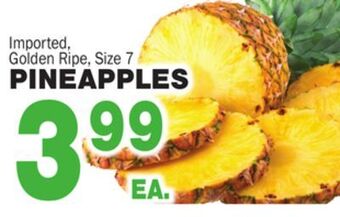 Bravo Supermarkets Pineapples offer