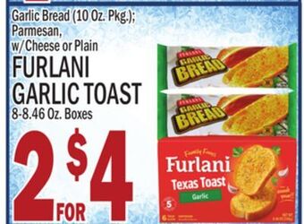 C Town Furlani garlic toast 8-8.46 oz. boxes offer