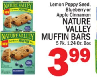 C Town Nature valley muffin bars offer