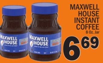 C Town Maxwell house instant coffee offer