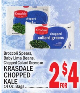 C Town Krasdale chopped kale offer
