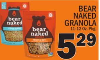 C Town Bear naked granola offer