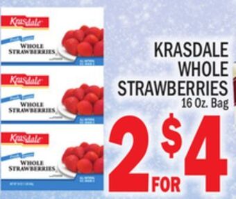 C Town Krasdale whole strawberries offer
