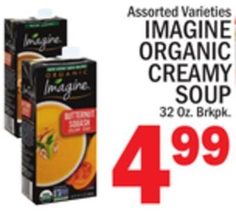 C Town Imagine organic creamy soup offer