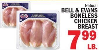 C Town Bell & evans boneless chicken breast offer